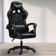 Precio de venta al por mayor Silla giratoria ergonómica para juegos de computadora con reposapiés